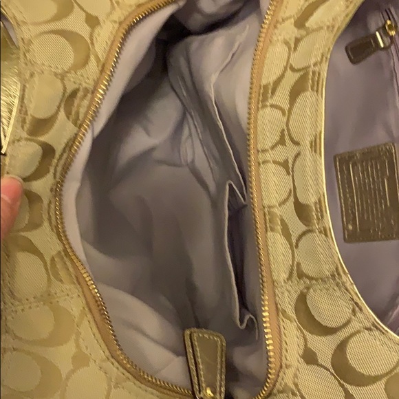 Monogram Coach Purse - Picture 4 of 5